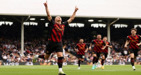 جوارديولا ينتصر بعد 30 جولة.. مانشستر سيتي يخطف صدارة الدوري الإنجليزي من أرسنال